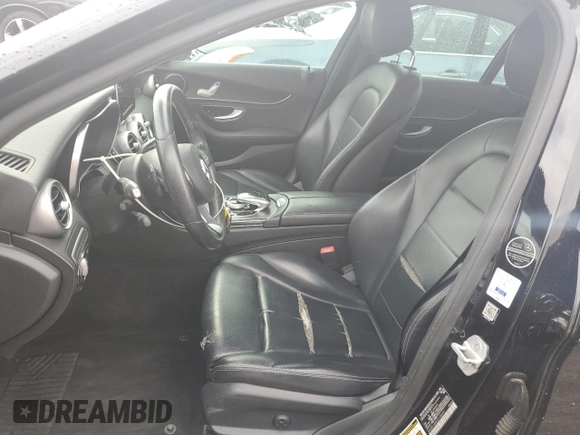 2016 Mercedes-Benz C 300 with VIN 55SWF4JB0GU108645, listed as a Copart auction lot 53869535 with 124,477 mi miles and Clean Title. Bid and sale history available at carsss.com. Image 7.