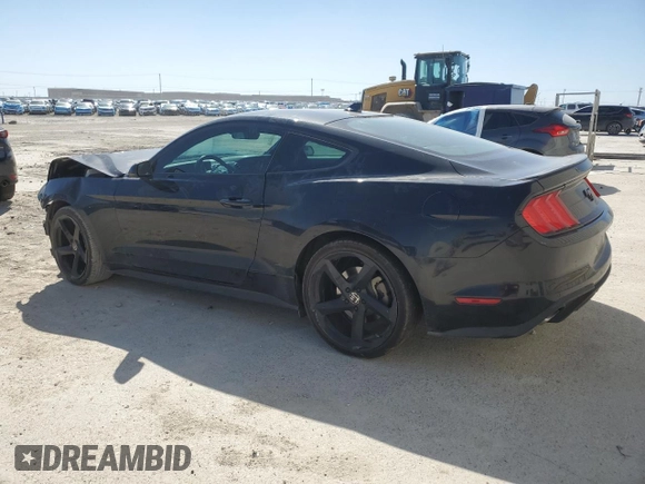 2021 Ford Mustang EcoBoost with VIN 1FA6P8TH7M5126618, listed as a Copart auction lot 48795835 with Not Provided miles and Salvage Title. Bid and sale history available at DreamBid. Image 2.