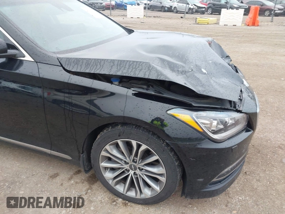 2017 Genesis G80 3.8L z VIN KMHGN4JE9HU175476, wystawiony jako IAAI lot #40933618 z przebiegiem 136 354 mil mil oraz . Historia ofert i sprzedaży dostępna na DreamBid. Obrazek 18.