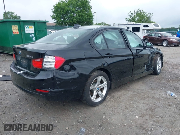 2014 BMW 3 Series 328d xDrive with VIN WBA3D5C50EKX97932, listed as a IAAI auction lot 42255047 with 169,617 mi miles and . Bid and sale history available at DreamBid. Image 4.