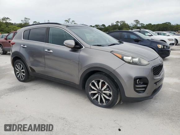 2019 Kia Sportage EX with VIN KNDPN3AC2K7543385, listed as a Copart auction lot 41028910 with 18,071 mi miles and Salvage title. Bid and sale history available at DreamBid. Image 4.