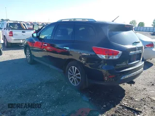 2015 Nissan Pathfinder Platinum with VIN 5N1AR2MN3FC668373, listed as a IAAI auction lot 42175275 with 169,913 mi miles. Bid and sale history available at carsss.com. Image 3.