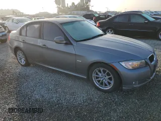 2010 BMW 3 Series 328i with VIN WBAPH5G51ANM34726, listed as a Copart auction lot 43971725 with 183,454 mi miles and Salvage Title. Bid and sale history available at DreamBid. Image 4.