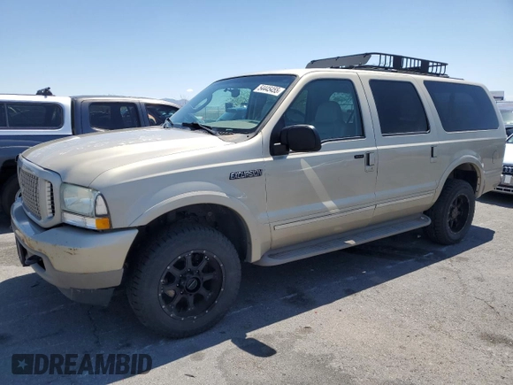 2004 Ford Excursion Limited z VIN 1FMNU43S94EB57481, wystawiony jako Copart lot #54445455 z przebiegiem 284 737 mil mil oraz Czysty tytuł • Clean title. Historia ofert i sprzedaży dostępna na DreamBid. Obrazek 1.
