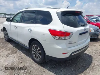 2013 Nissan Pathfinder SL with VIN 5N1AR2MM1DC649521, listed as a IAAI auction lot 42640095 with 143,503 mi miles and . Bid and sale history available at DreamBid. Image 3.
