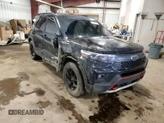 2022 Ford Explorer Timberline with VIN 1FMSK8JH4NGB27348, listed as a Copart auction lot 86891924 with 102,821 mi miles and Non Repairable. Bid and sale history available at carsss.com. Image 12.