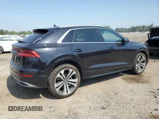 2019 Audi Q8 Prestige with VIN WA1CVAF1XKD035607, listed as a Copart auction lot 62465115 with 94,532 mi miles and Clean title. Bid and sale history available at DreamBid. Image 3.