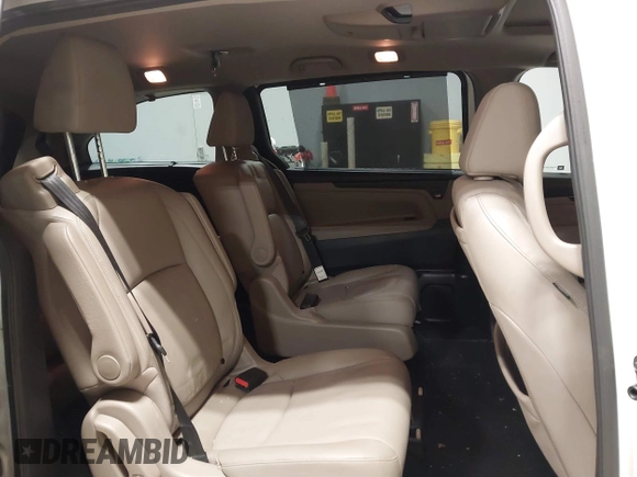 2018 Honda Odyssey Elite with VIN 5FNRL6H94JB034739, listed as a IAAI auction lot 41242506 with 96,982 mi miles and . Bid and sale history available at DreamBid. Image 8.
