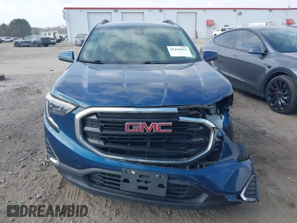 2020 GMC Terrain SLE with VIN 3GKALTEV8LL308773, listed as a IAAI auction lot 41442863 with 71,911 mi miles. Bid and sale history available at carsss.com. Image 12.