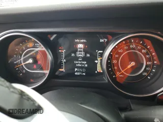 2020 Jeep Wrangler Unlimited Sahara Altitude with VIN 1C4HJXEN2LW271138, listed as a Copart auction lot 68511274 with 45,371 mi miles and Non repairable. Bid and sale history available at DreamBid. Image 9.