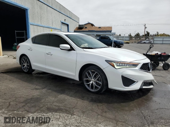 2022 Acura ILX Premium with VIN 19UDE2F71NA004614, listed as a Copart auction lot 51388715 with 52,263 mi miles and Salvage Title. Bid and sale history available at DreamBid. Image 4.