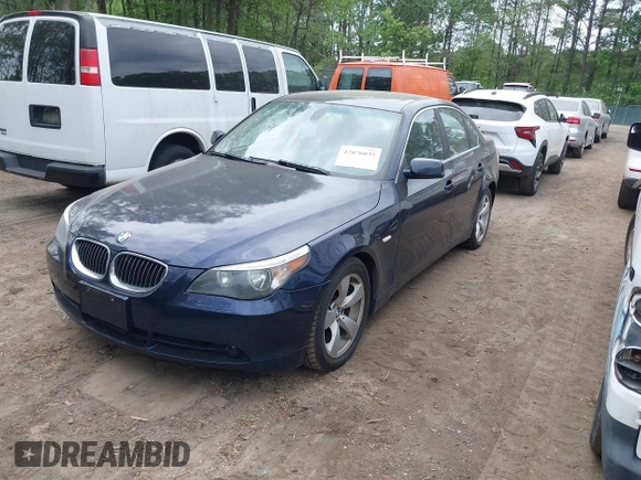 2006 BMW 5 Series 525i with VIN WBANE53536CK91416, listed as a IAAI auction lot 42076035 with 221,239 mi miles and . Bid and sale history available at DreamBid. Image 2.