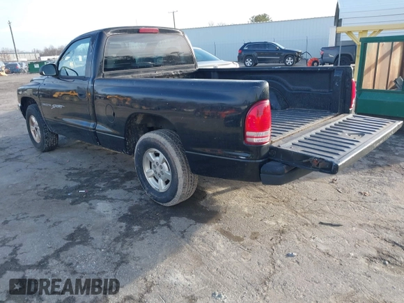 2001 Dodge Dakota with VIN 1B7FL26P01S344323, listed as a IAAI auction lot 41494859 with 1 mi miles. Bid and sale history available at carsss.com. Image 3.
