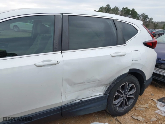 2020 Honda CR-V EX with VIN 2HKRW1H50LH405472, listed as a IAAI auction lot 41502184 with 53,102 mi miles. Bid and sale history available at carsss.com. Image 6.