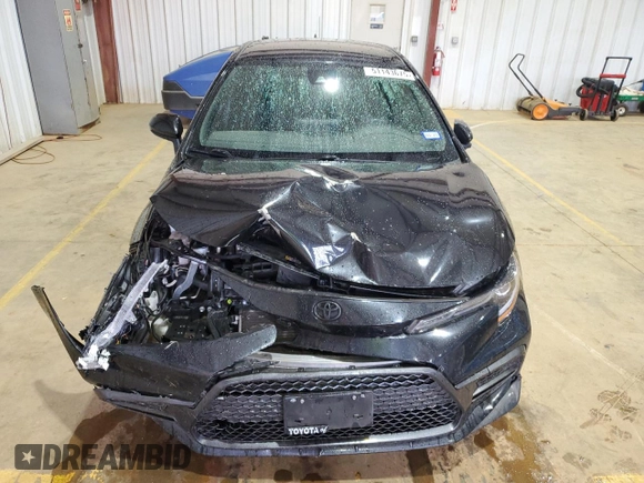 2022 Toyota Corolla SE with VIN JTDS4MCE9NJ097146, listed as a Copart auction lot 51143675 with 81,247 mi miles and Salvage Title. Bid and sale history available at DreamBid. Image 5.