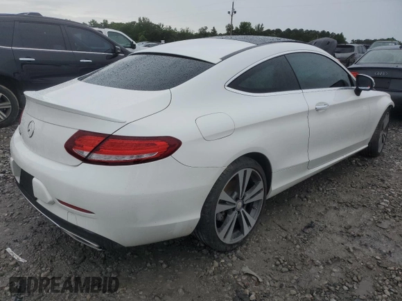 2017 Mercedes-Benz C 300 with VIN WDDWJ4JB4HF434869, listed as a Copart auction lot 61208785 with 64,582 mi miles and Salvage title. Bid and sale history available at DreamBid. Image 3.