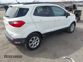 2020 Ford EcoSport SE with VIN MAJ3S2GE8LC316601, listed as a IAAI auction lot 41823655 with 32,574 mi miles and . Bid and sale history available at DreamBid. Image 4.