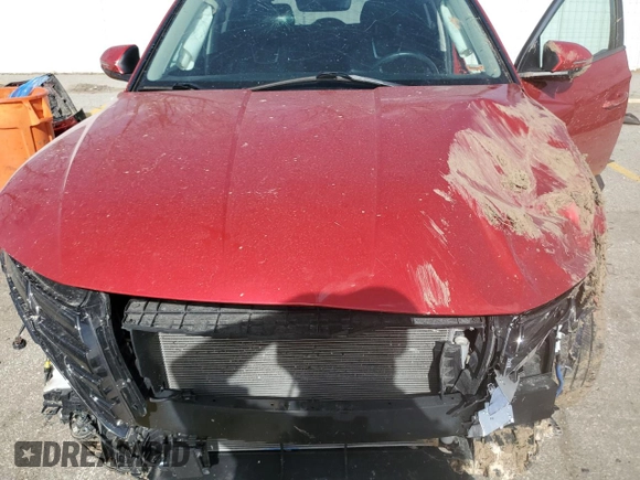 2022 Hyundai Tucson SEL with VIN 5NMJCCAE7NH064616, listed as a Copart auction lot 49637595 with 37,330 mi miles and Salvage Title. Bid and sale history available at carsss.com. Image 14.