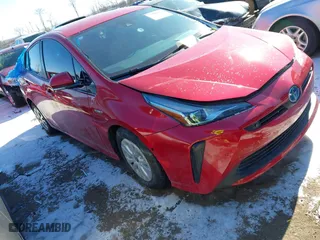 2020 Toyota Prius L Eco with VIN JTDKARFU7L3122166, listed as a IAAI auction lot 41346319 with 116,961 mi miles. Bid and sale history available at carsss.com. Image 1.