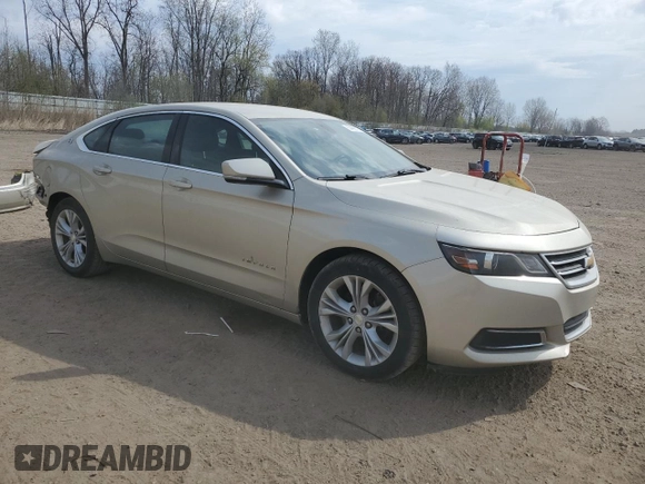 2014 Chevrolet Impala LT with VIN 2G1125S33E9146255, listed as a Copart auction lot 54496775 with 178,915 mi miles and Clean Title. Bid and sale history available at DreamBid. Image 4.