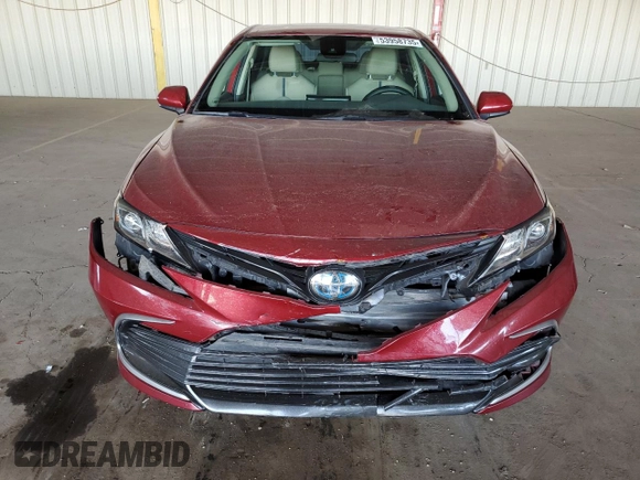 2021 Toyota Camry Hybrid LE with VIN 4T1C31AK6MU557645, listed as a Copart auction lot 53958735 with 72,221 mi miles and Salvage Title. Bid and sale history available at carsss.com. Image 5.