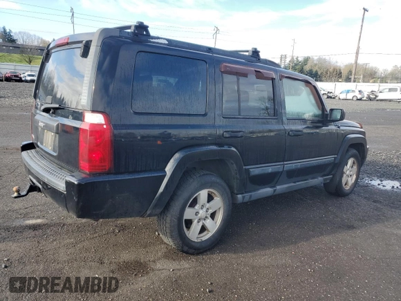 2006 Jeep Commander with VIN 1J8HG48N26C192396, listed as a Copart auction lot 48846325 with 242,544 mi miles and Salvage title. Bid and sale history available at DreamBid. Image 3.