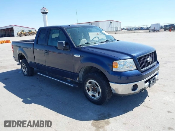 2006 Ford F-150 XLT with VIN 1FTPX14506NA41570, listed as a IAAI auction lot 41963266 with 151,380 mi miles. Bid and sale history available at carsss.com. Image 1.
