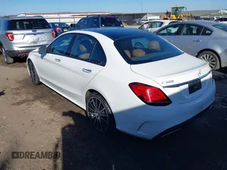 2021 Mercedes-Benz C 300 with VIN W1KWF8EBXMR605717, listed as a IAAI auction lot 41793290 with Not provided miles and . Bid and sale history available at DreamBid. Image 3.