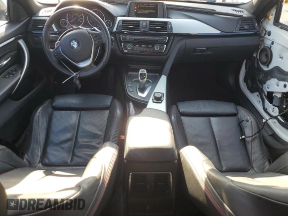 2017 BMW 4 Series 430i with VIN WBA4F7C31HG789614, listed as a Copart auction lot 61854075 with 85,153 mi miles and Salvage title. Bid and sale history available at DreamBid. Image 8.
