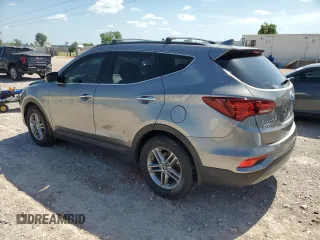 2018 Hyundai Santa Fe 2.4L with VIN 5NMZU3LB0JH065524, listed as a Copart auction lot 61853205 with 79,685 mi miles and Salvage title. Bid and sale history available at DreamBid. Image 2.