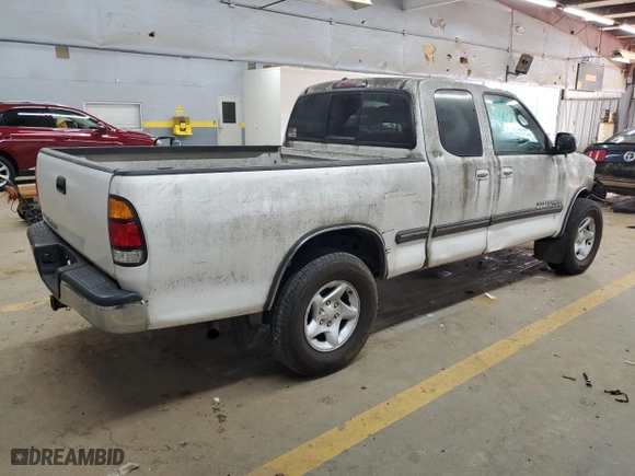 2002 Toyota Tundra SR5 with VIN 5TBRN34122S237031, listed as a Copart auction lot 85034004 with 158,925 mi miles and Salvage Title. Bid and sale history available at carsss.com. Image 3.