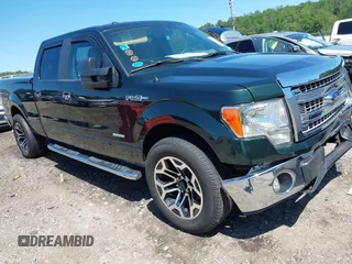 2013 Ford F-150 XL with VIN 1FTFW1CT9DFA26085, listed as a IAAI auction lot 42327008 with 110,436 mi miles and . Bid and sale history available at DreamBid. Image 1.