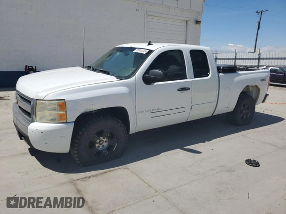 2008 Chevrolet Silverado 1500 LTZ with VIN 2GCEK19J381217642, listed as a Copart auction lot 55241235 with 503,321 mi miles and Clean Title. Bid and sale history available at DreamBid. Image 1.
