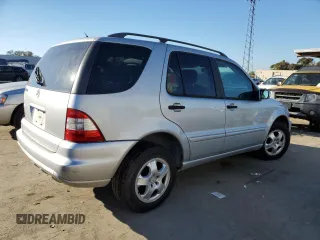 2002 Mercedes-Benz M-Class with VIN 4JGAB54E62A338903, listed as a Copart auction lot 83446494 with 63,255 mi miles and Clean Title. Bid and sale history available at carsss.com. Image 3.