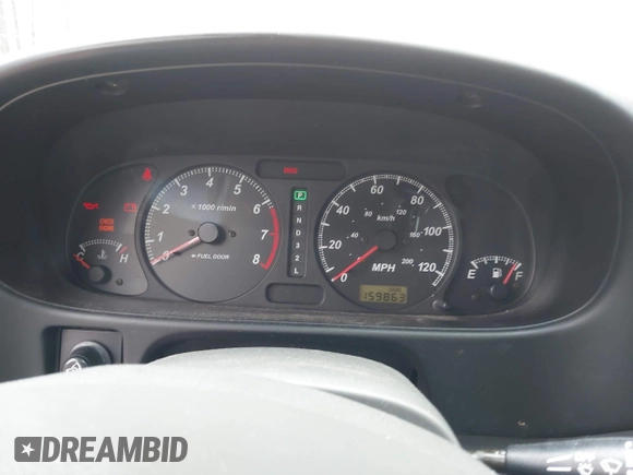 2000 Isuzu Rodeo S with VIN 4S2CK58W5Y4353808, listed as a IAAI auction lot 41723054 with 159,863 mi miles. Bid and sale history available at carsss.com. Image 7.