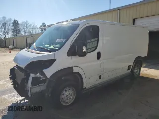 2023 Ram ProMaster Cargo with VIN 3C6LRVVG7PE559267, listed as a Copart auction lot 86912214 with 19,343 mi miles and Clean Title. Bid and sale history available at DreamBid. Image 1.