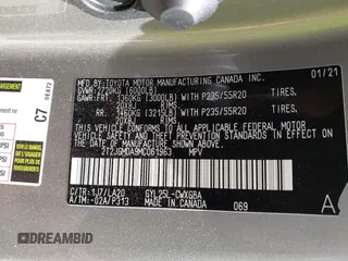 2021 Lexus RX 450h с VIN 2T2JGMDA9MC061963, выставлен на аукционе IAAI как лот 41797104 с пробегом 39 626 миль миль и . История ставок и продаж доступна на DreamBid. Изображение 9.