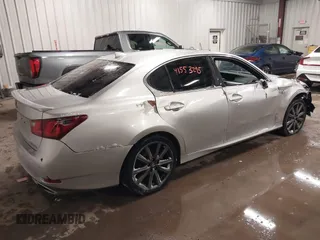 2015 Lexus GS 350 with VIN JTHCE1BL4FA003397, listed as a IAAI auction lot 41553295 with 159,209 mi miles and . Bid and sale history available at carsss.com. Image 4.