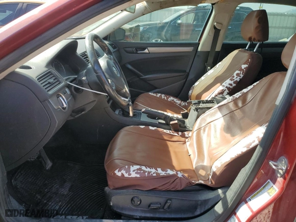 2015 Volkswagen Passat 2.0L TDI SE w/Sunroof with VIN 1VWBV7A3XFC053398, listed as a Copart auction lot 53162165 with 223,315 mi miles and Clean Title. Bid and sale history available at carsss.com. Image 7.