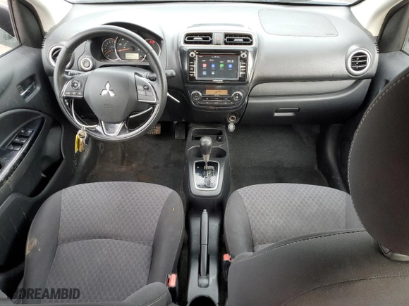 2019 Mitsubishi Mirage SE with VIN ML32A4HJ6KH002837, listed as a Copart auction lot 42940395 with 80,795 mi miles and Non Repairable. Bid and sale history available at carsss.com. Image 8.