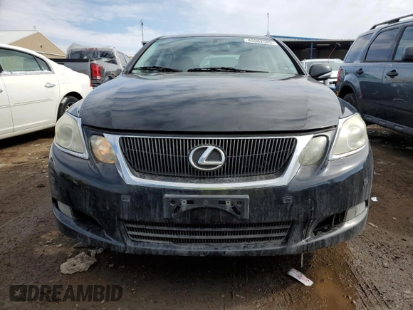 2008 Lexus GS 350 with VIN JTHCE96S580014255, listed as a Copart auction lot 45982585 with 173,116 mi miles and Salvage Title. Bid and sale history available at carsss.com. Image 5.