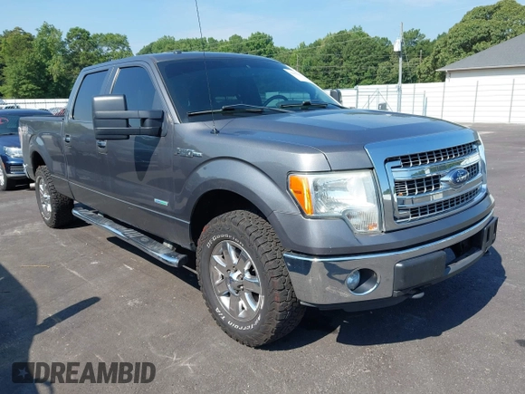 2013 Ford F-150 XL with VIN 1FTFW1ET5DFD42810, listed as a IAAI auction lot 42681301 with 154,021 mi miles and . Bid and sale history available at DreamBid. Image 1.