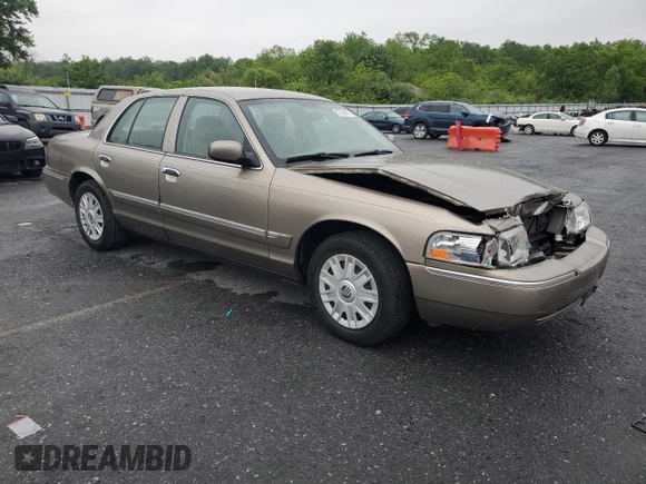 2004 Mercury Grand Marquis GS z VIN 2MEFM74W84X692469, wystawiony jako Copart lot #57794475 z przebiegiem 68 439 mil mil oraz Szkoda całkowita • Salvage title. Historia ofert i sprzedaży dostępna na DreamBid. Obrazek 4.