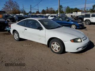 2003 Chevrolet Cavalier with VIN 1G1JC12F537332491, listed as a Copart auction lot 78022544 with 37,460 mi miles and Salvage Title. Bid and sale history available at DreamBid. Image 4.