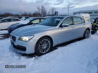 2014 BMW 7 Series 740Li xDrive with VIN WBAYF4C57ED281954, listed as a Copart auction lot 85297394 with 63,535 mi miles and Salvage Title. Bid and sale history available at carsss.com. Image 1.