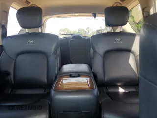 2012 Infiniti QX56 7-passenger with VIN JN8AZ2NF6C9518895, listed as a Copart auction lot 61084975 with 228,628 mi miles and Salvage title. Bid and sale history available at DreamBid. Image 10.