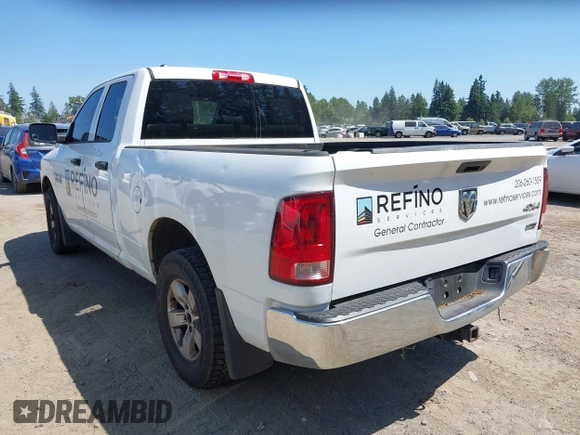 2013 Ram 1500 ST z VIN 1C6RR7FP1DS501958, wystawiony jako IAAI lot #42277368 z przebiegiem 215 477 mil mil oraz . Historia ofert i sprzedaży dostępna na DreamBid. Obrazek 3.