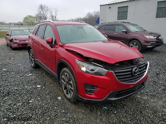 2016 Mazda CX-5 Grand Touring with VIN JM3KE4DY9G0791213, listed as a Copart auction lot 50132965 with 52,184 mi miles and Salvage Title. Bid and sale history available at carsss.com. Image 14.