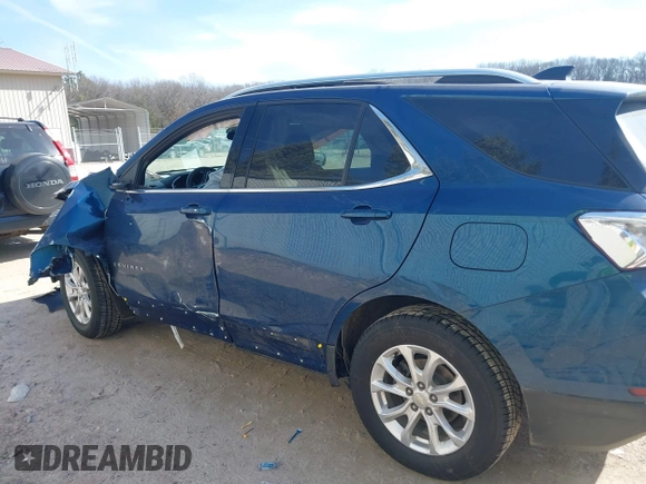 2020 Chevrolet Equinox LT with VIN 3GNAXUEVXLL281010, listed as a IAAI auction lot 41772427 with 54,706 mi miles. Bid and sale history available at carsss.com. Image 14.