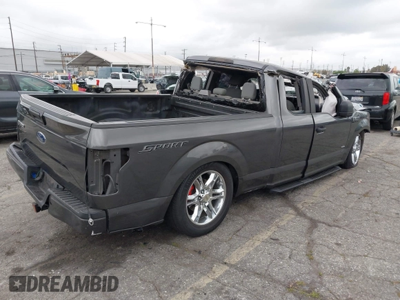 2016 Ford F-150 XL with VIN 1FTEX1CPXGKE86217, listed as a IAAI auction lot 42051290 with Not provided miles and . Bid and sale history available at DreamBid. Image 4.
